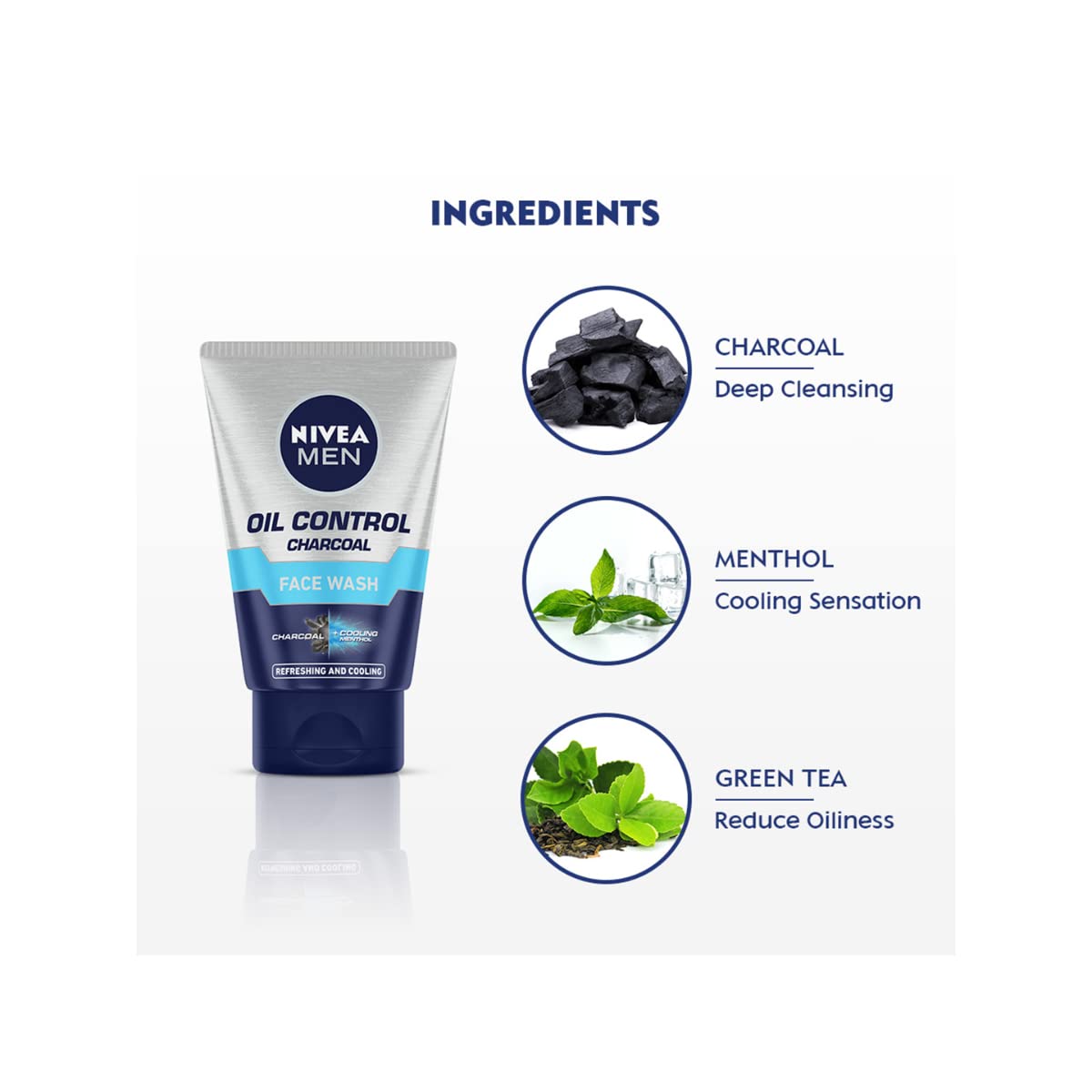NIVEA MEN Oil Control Face Wash 50 g – view 3