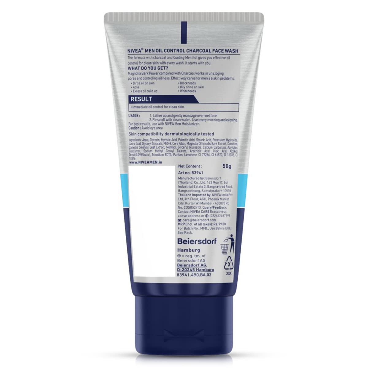 NIVEA MEN Oil Control Face Wash 50 g – view 7