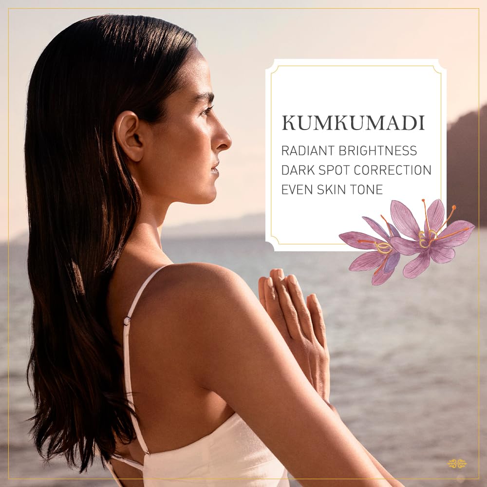 Kama Ayurveda Kumkumadi Thailam Miraculous Beauty Fluid Ayurvedic Night Serum (Facial Oil) (30ml) – view 2