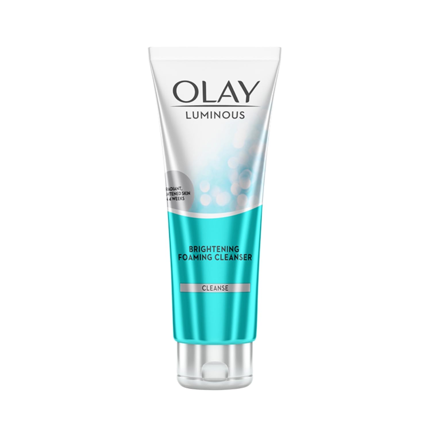 Olay face wash tube for brightening and even-looking skin