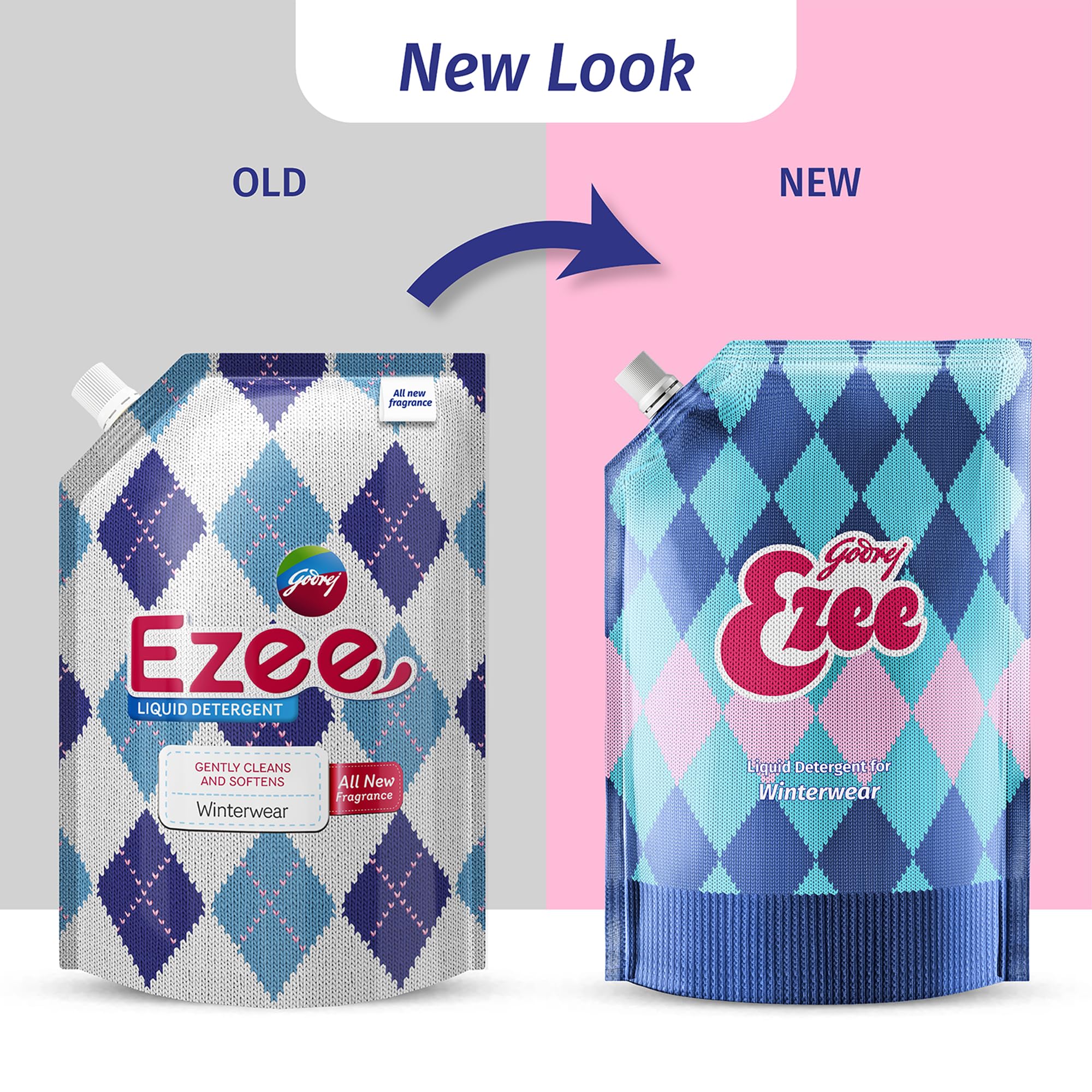 Godrej Ezee Liquid Detergent for Semi-automatic and Top Load Washing - 3.2 kgs Pouch, for Winter Wear – view 3