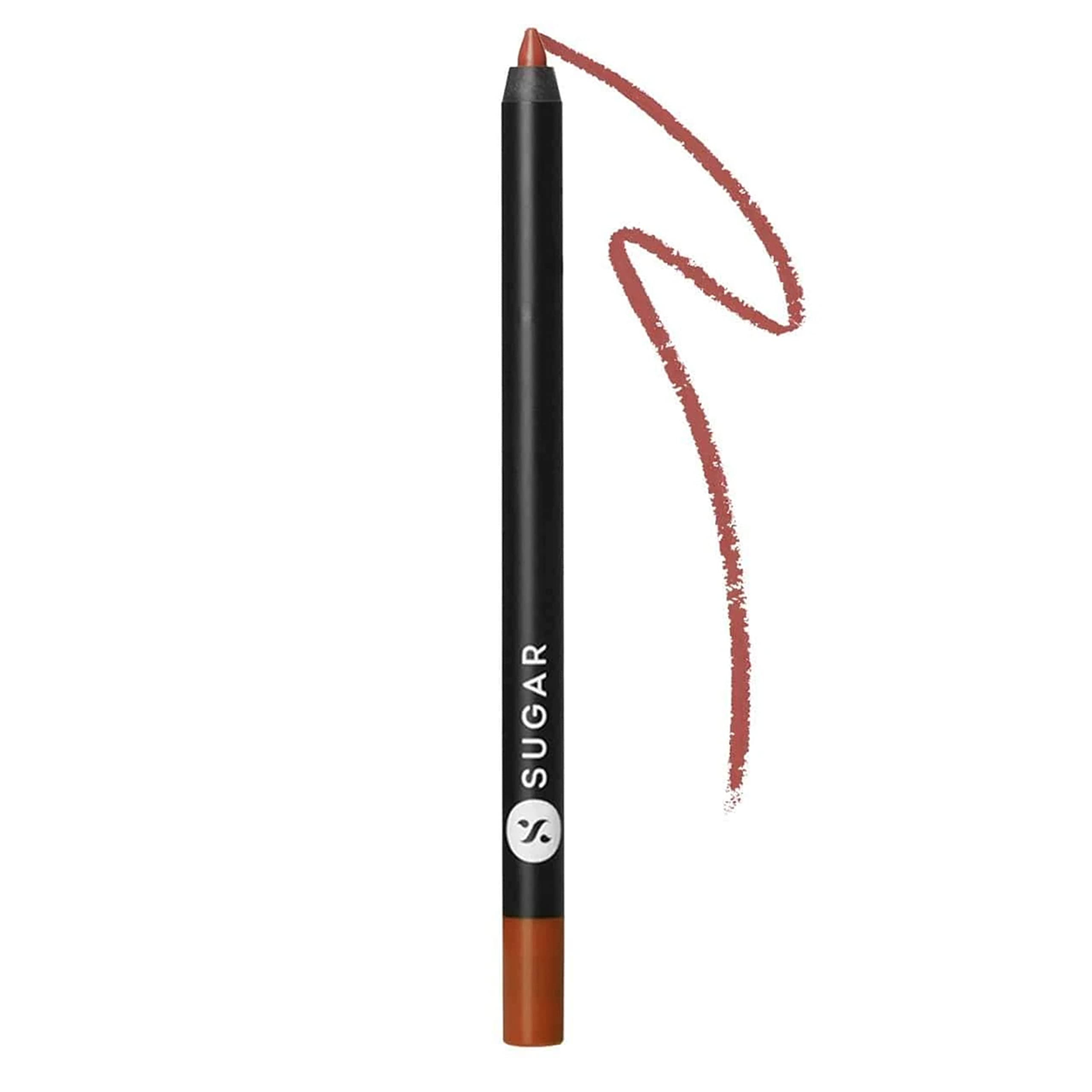 Peach nude matte lip liner tube in 02 Wooed By Nude