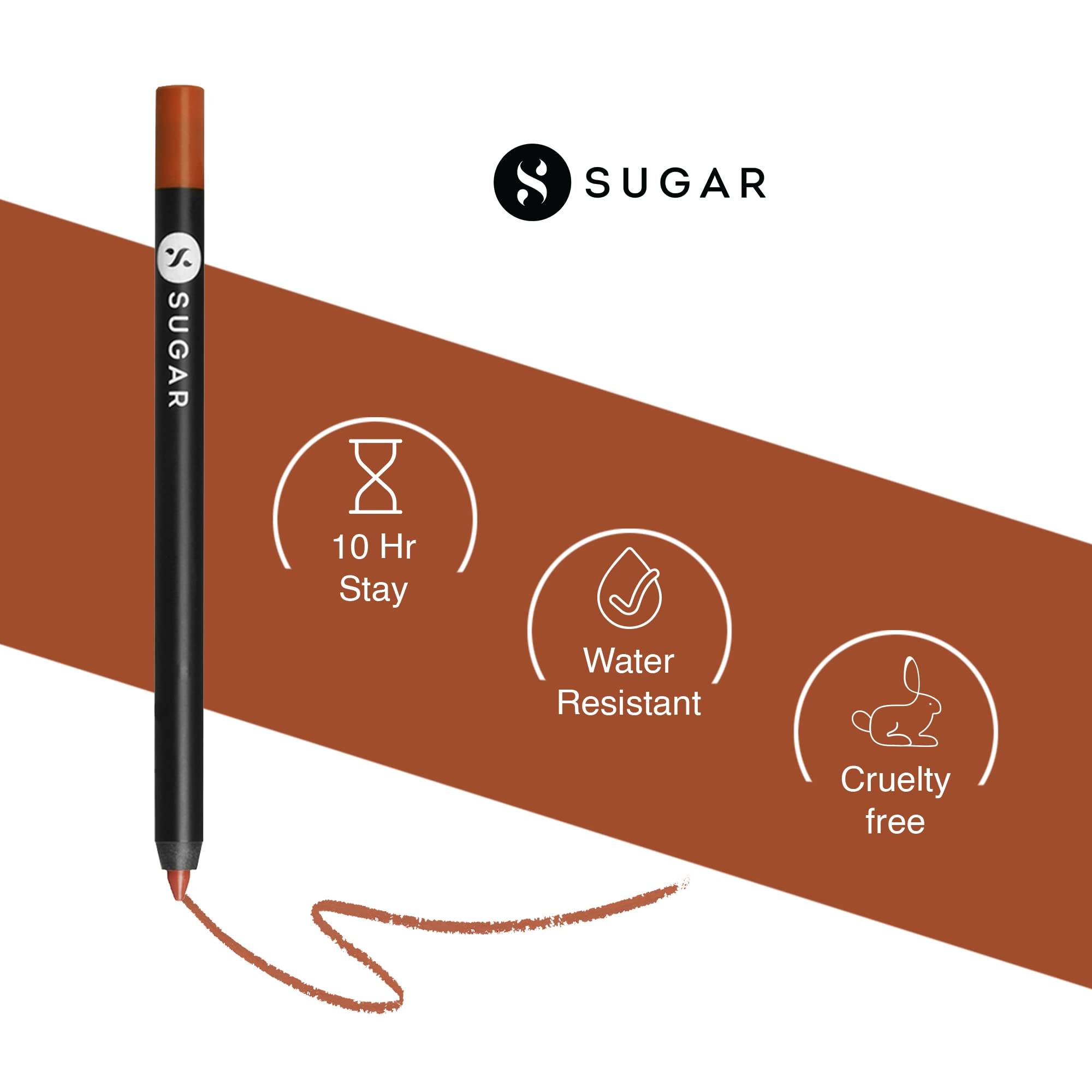 SUGAR Cosmetics Lipping On The Edge Matte Lip Liner – view 2