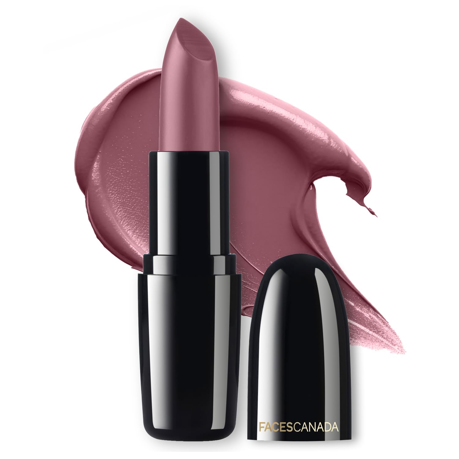FACESCANADA Weightless Creme Finish Lipstick Plum Peach nude shade