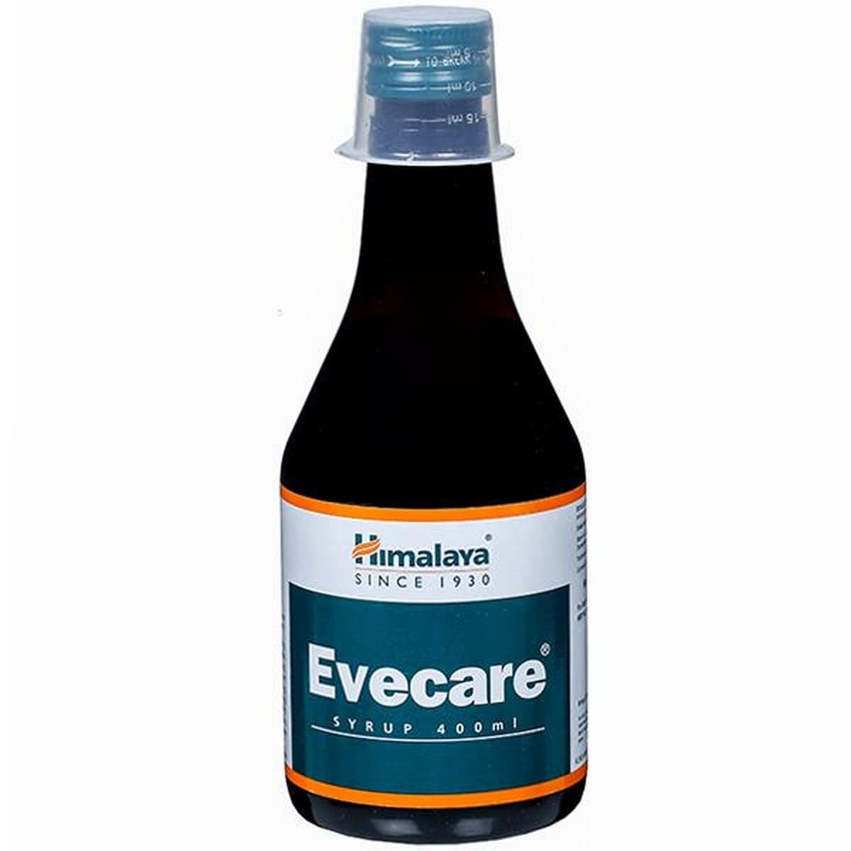 400 ml Himalaya Evecare herbal syrup bottle packaging