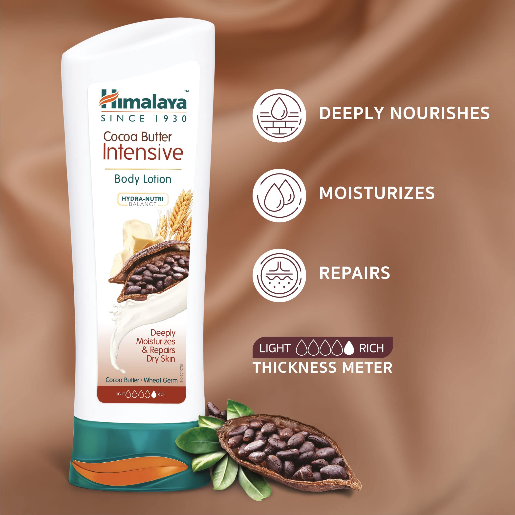 Himalaya Herbals Cocoa Butter Intensive Body Lotion, 200ml – view 3