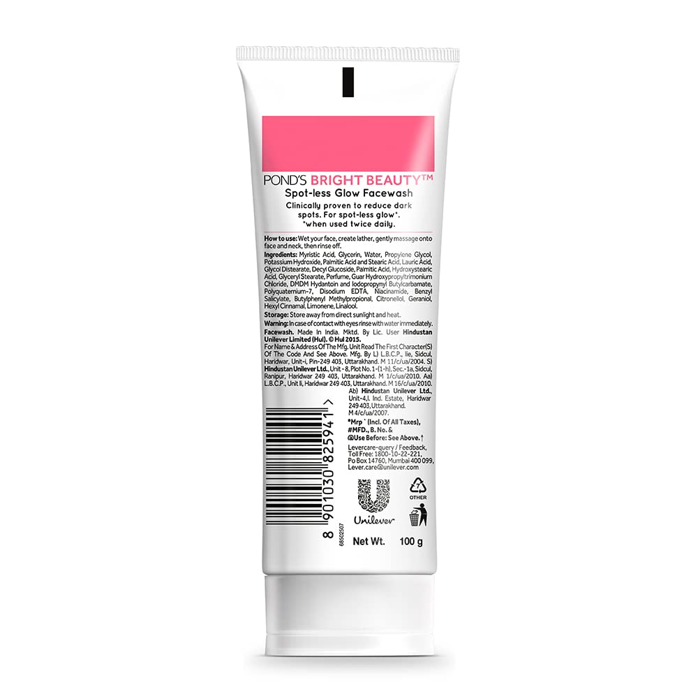 POND'S Bright Beauty Spotless Glow Facewash with Vitamin B3 100g – view 2