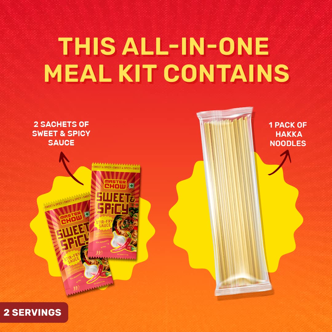 MasterChow Sweet & Spicy Noodle Kit - Pack of 2 – view 3