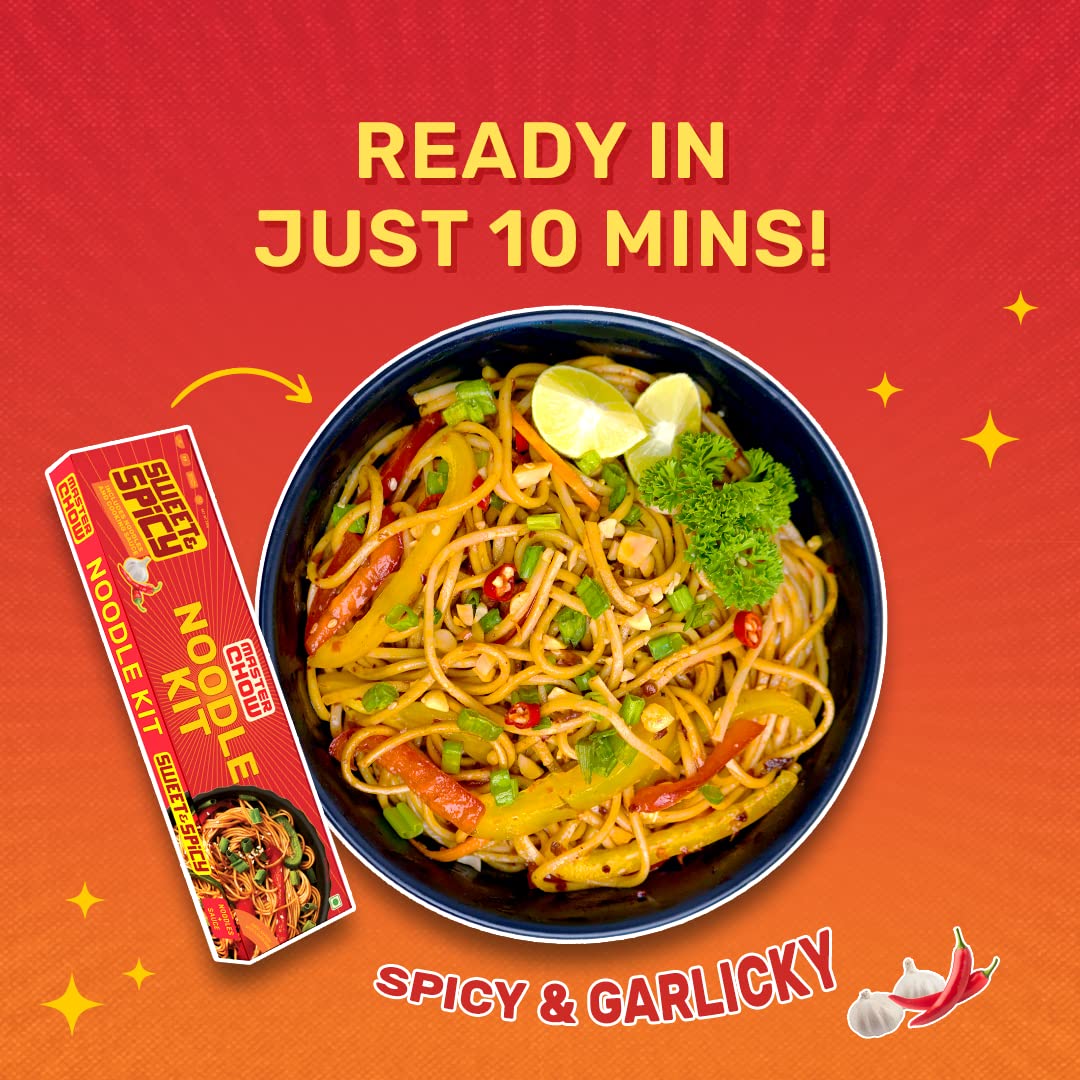 MasterChow Sweet & Spicy Noodle Kit - Pack of 2 – view 6