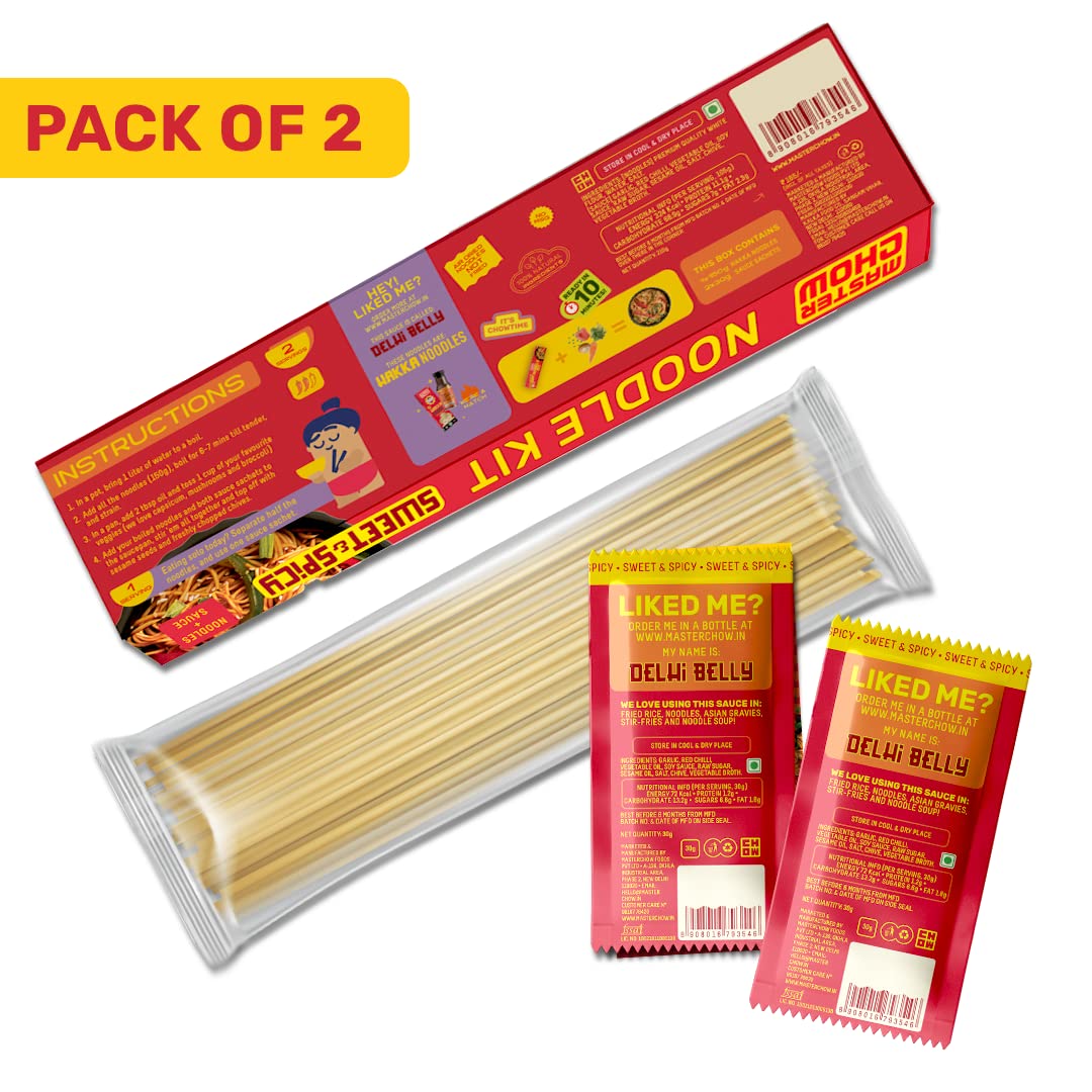 MasterChow Sweet & Spicy Noodle Kit - Pack of 2 – view 7