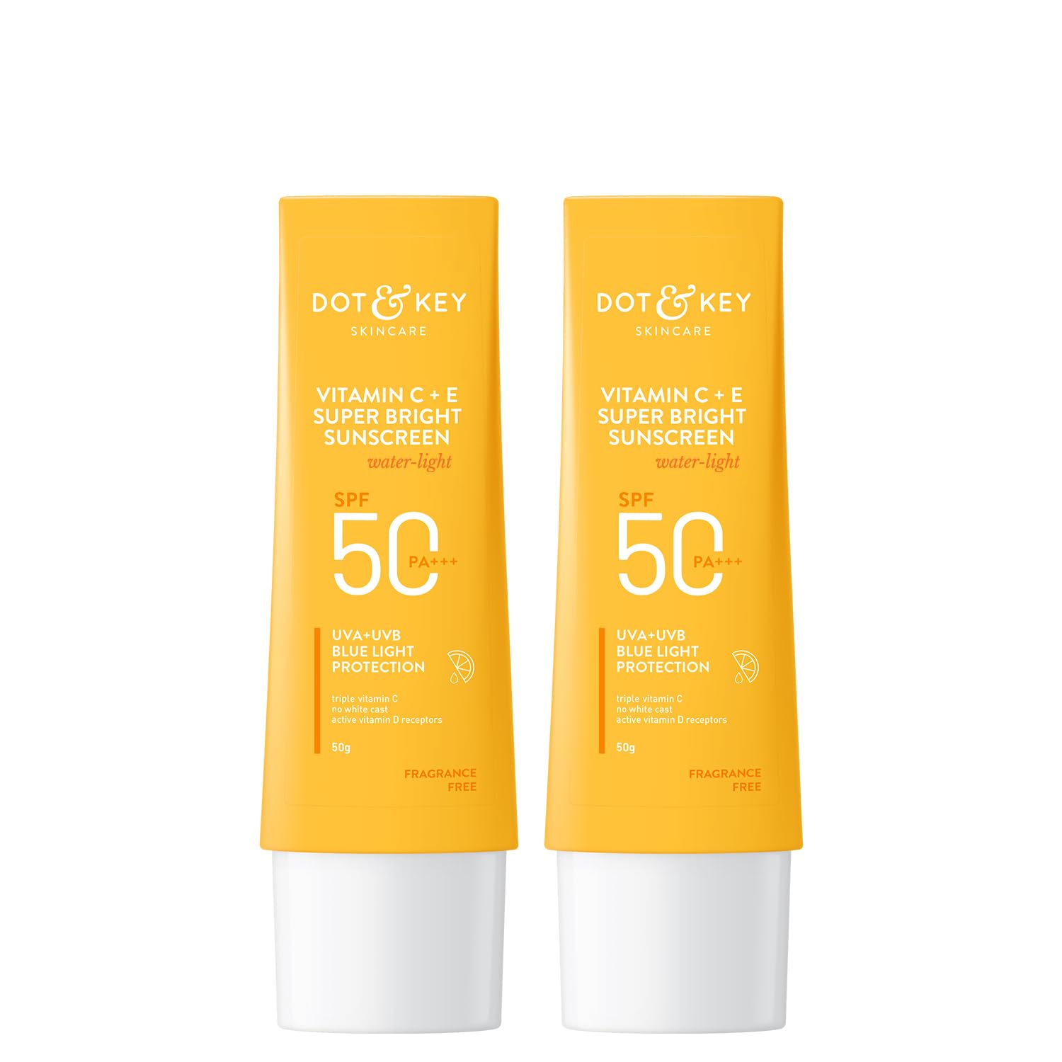 Dot and Key water-light SPF 50 sunscreen combo