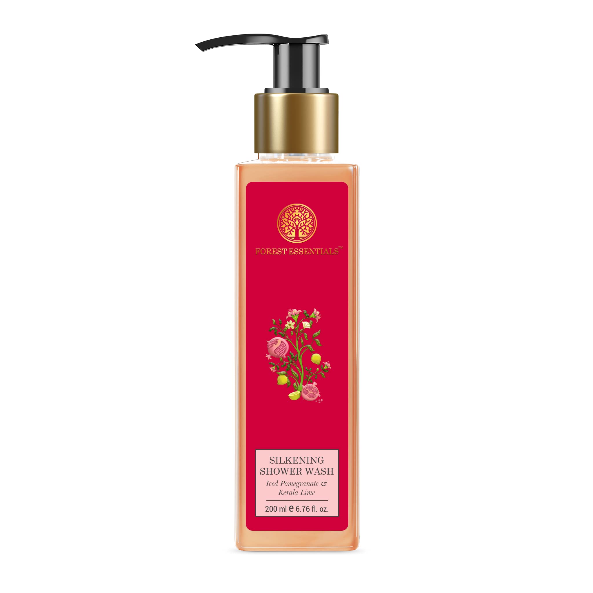 Forest Essentials Silkening Shower Wash Indian Rose Absolute – view 5