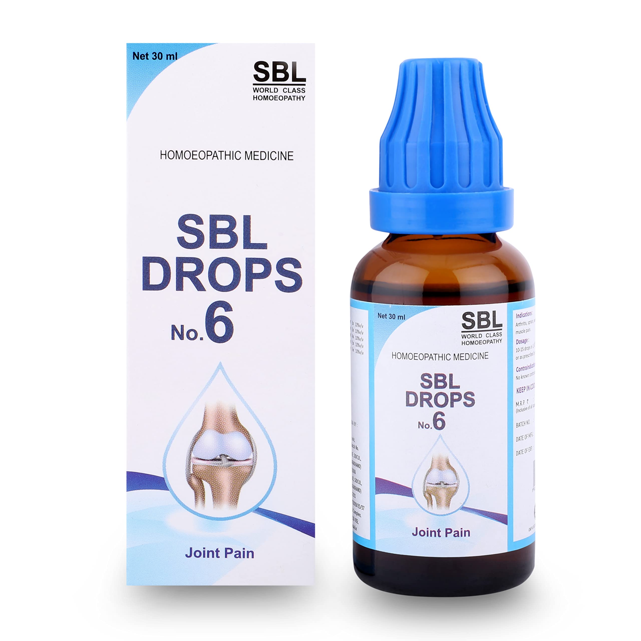 SBL garlic flavored Drops No 6 30 ml bottle
