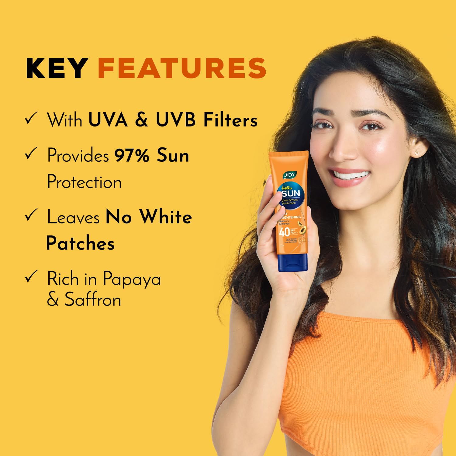 Joy Hello Sun Extreme Protection Sunscreen SPF 40 (50ml) – view 2