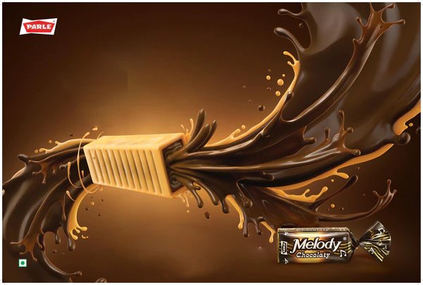 Parle Melody Chocolaty 25 Units