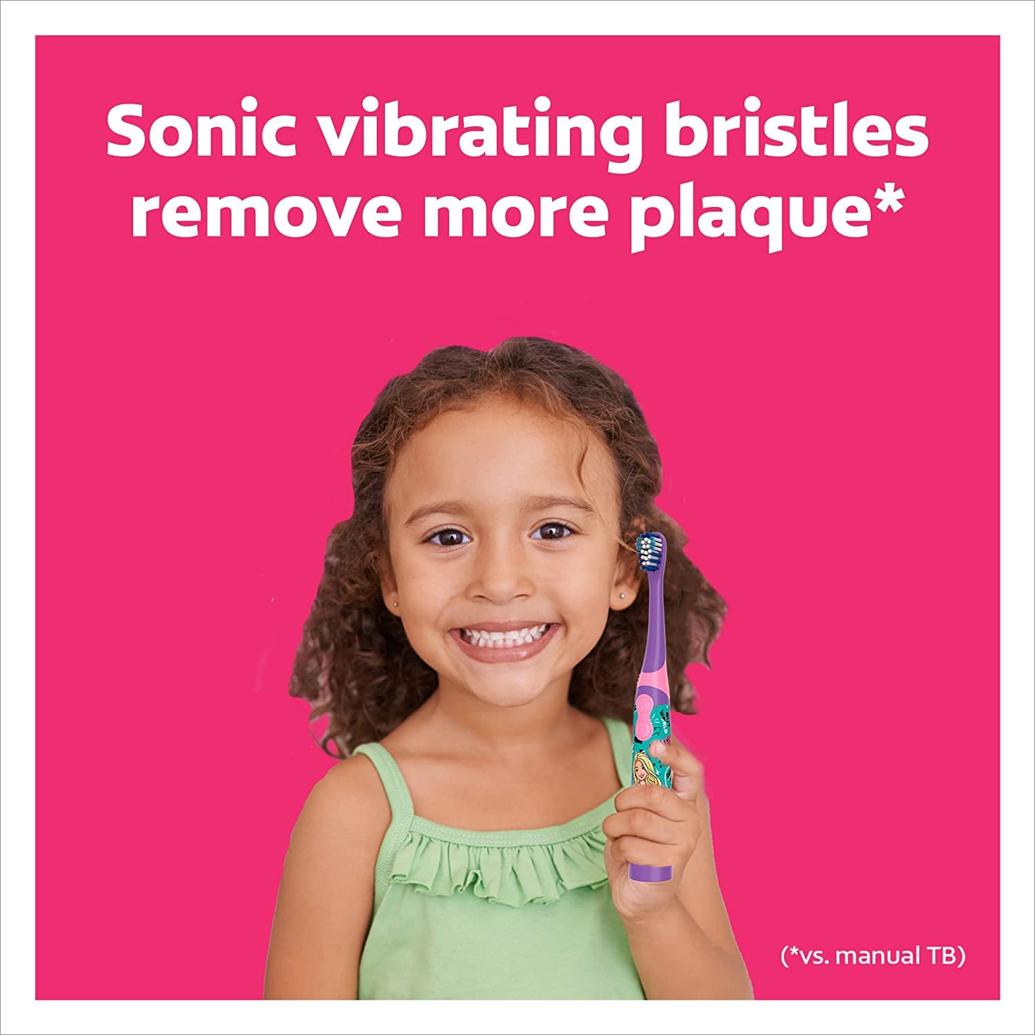 Colgate Proclinical 150 Sonic Charcoal Battery Powered Toothbrush - 1 Pc & Colgate Kids Barbie Battery Powered Toothbrush - 1 Pc Combo – view 7