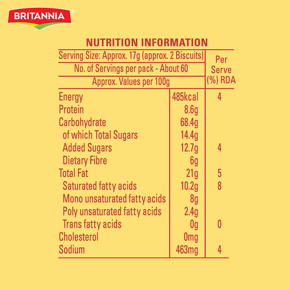 Britannia Nutrichoice Hi-Fibre Digestive Biscuits 1 Kg – view 3