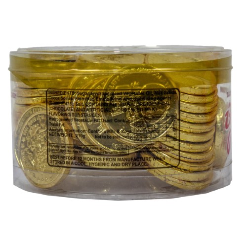 Hugs Choc Coin Gold Chocolate 210 G – view 3