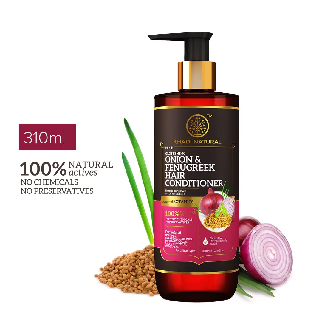 Khadi Natural Onion & Fenugreek Hair Conditioner – view 2