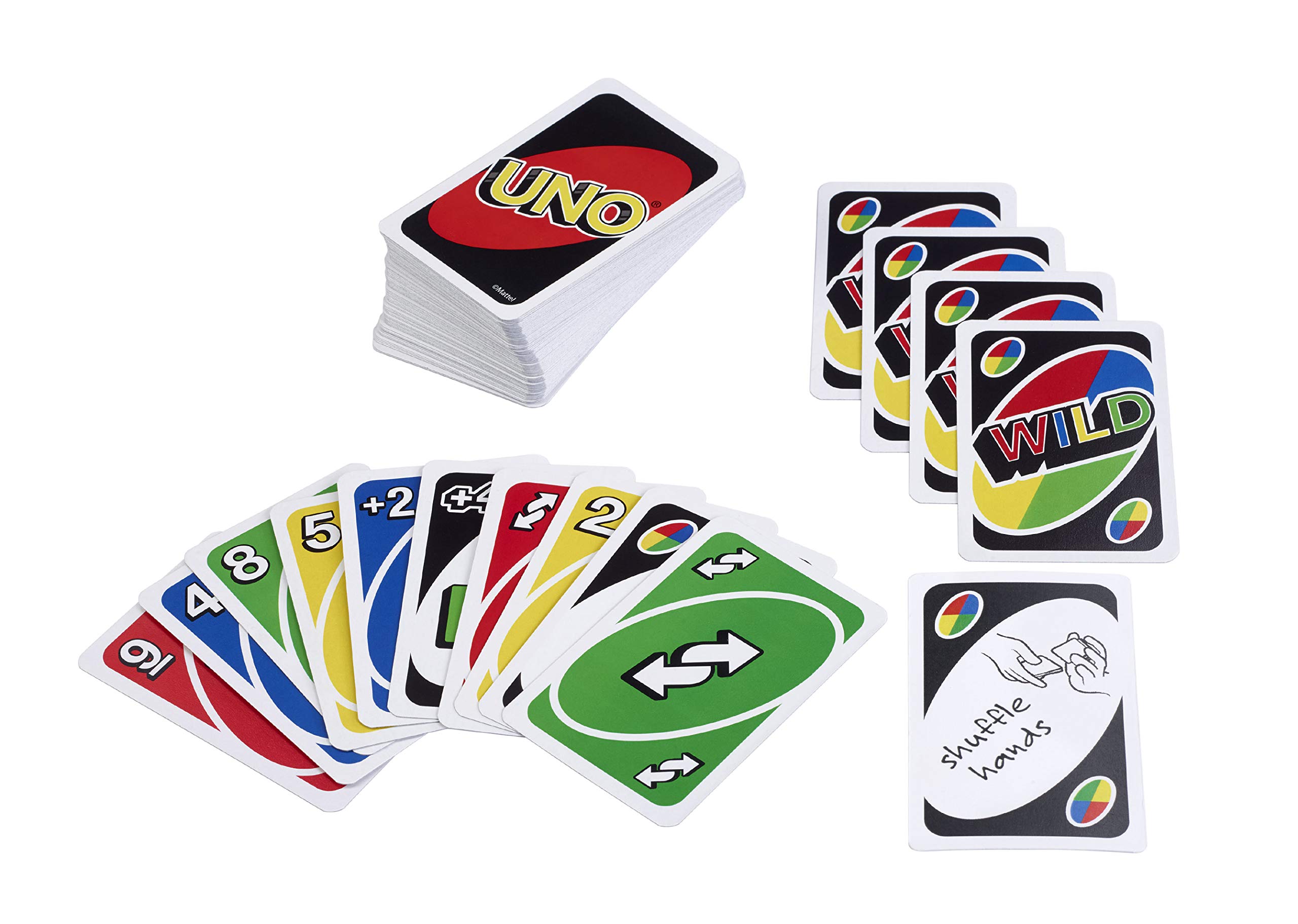 Games PICTIONARY Card Refresh, Multicolor & Mattel Uno Playing Card Game & Mattel Uno Flip Side – view 4