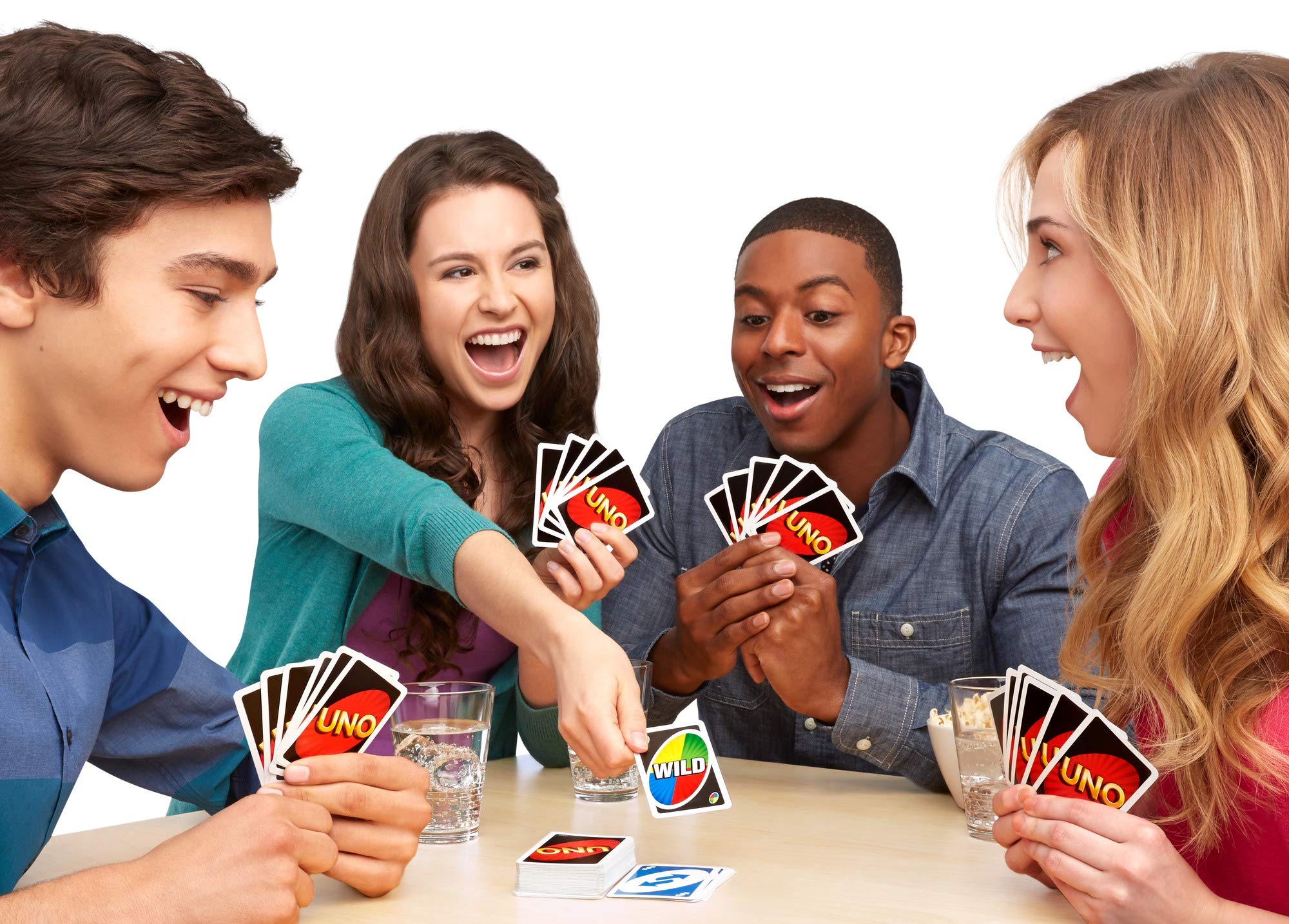 Games PICTIONARY Card Refresh, Multicolor & Mattel Uno Playing Card Game & Mattel Uno Flip Side – view 5