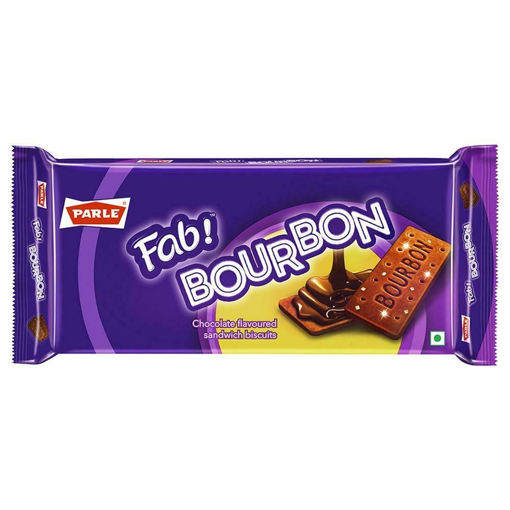 Parle Fab Bourbon chocolate biscuits boxed 500 g front view