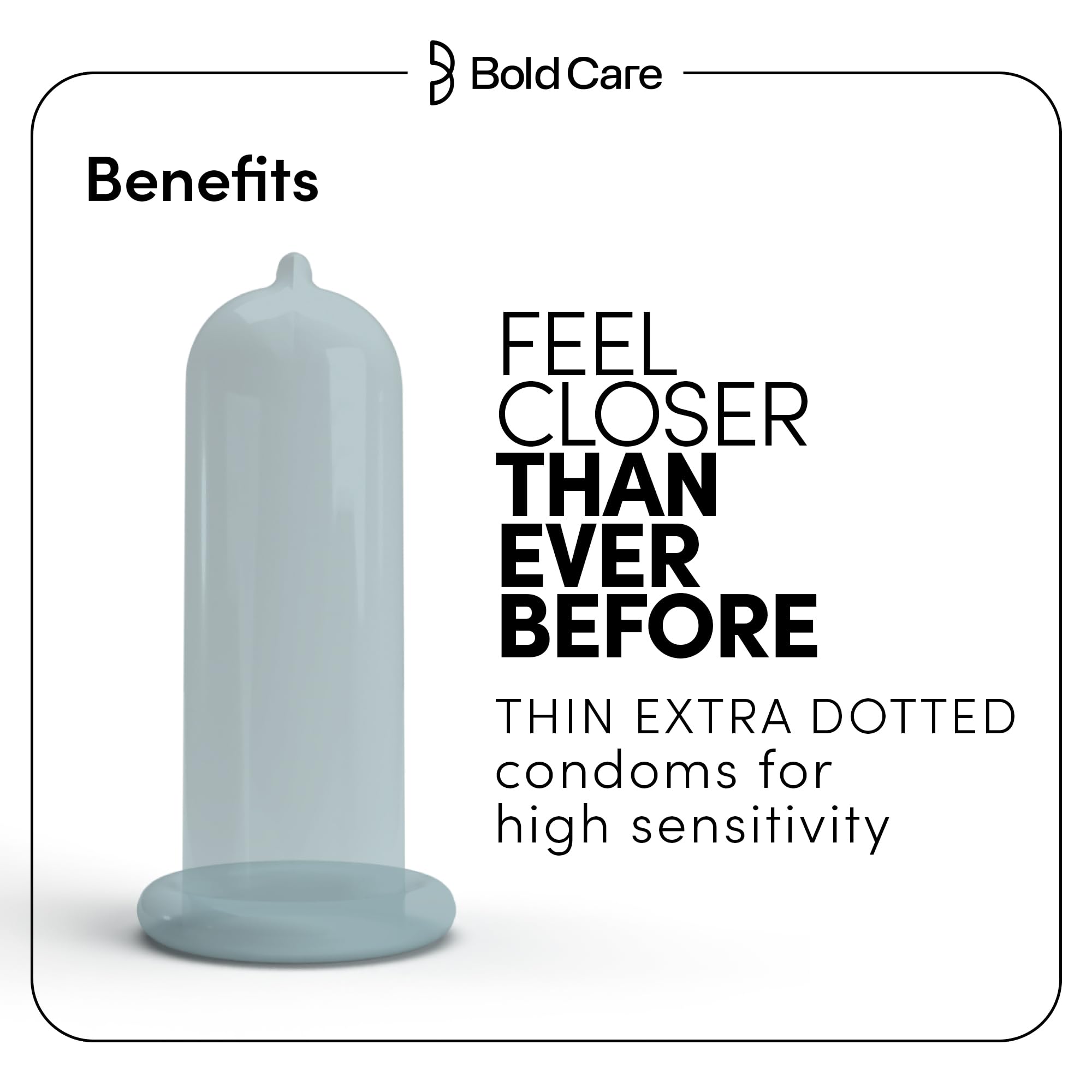 Bold Care 404 Extra Dotted Condom For Men (Pack of 1 (10 Units)) – view 3