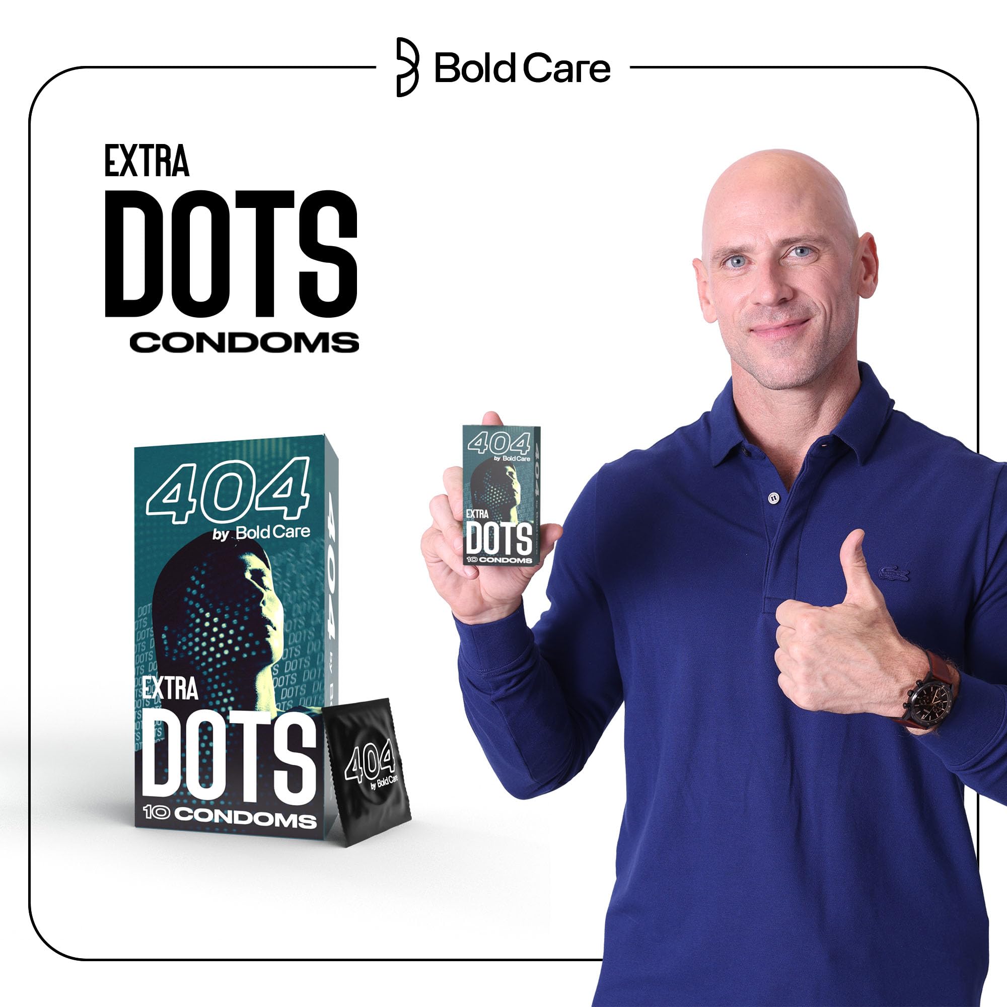 Bold Care 404 Extra Dotted Condom For Men (Pack of 1 (10 Units)) – view 7