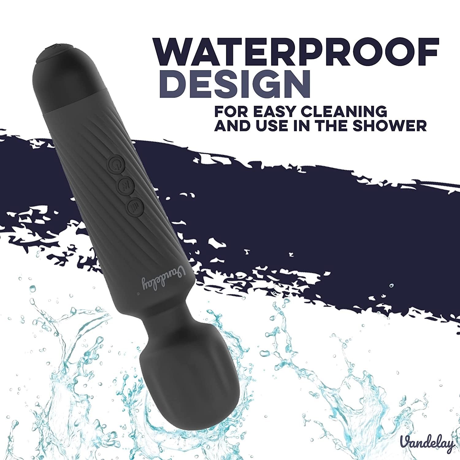 Vandelay Rechargeable Body Massager for Pain Relief – view 2