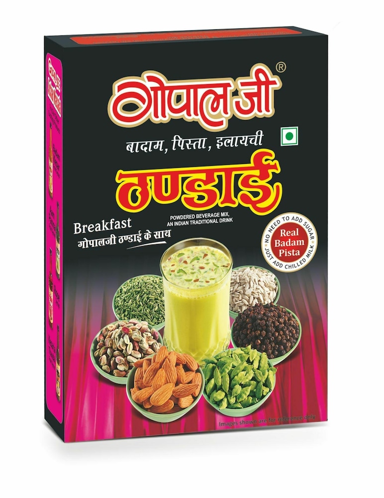 Gopaljee badam pista elaichi thandai powder 500 g box