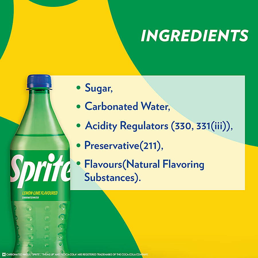 Sprite Soft Drink - Refreshing 750 ml – view 3