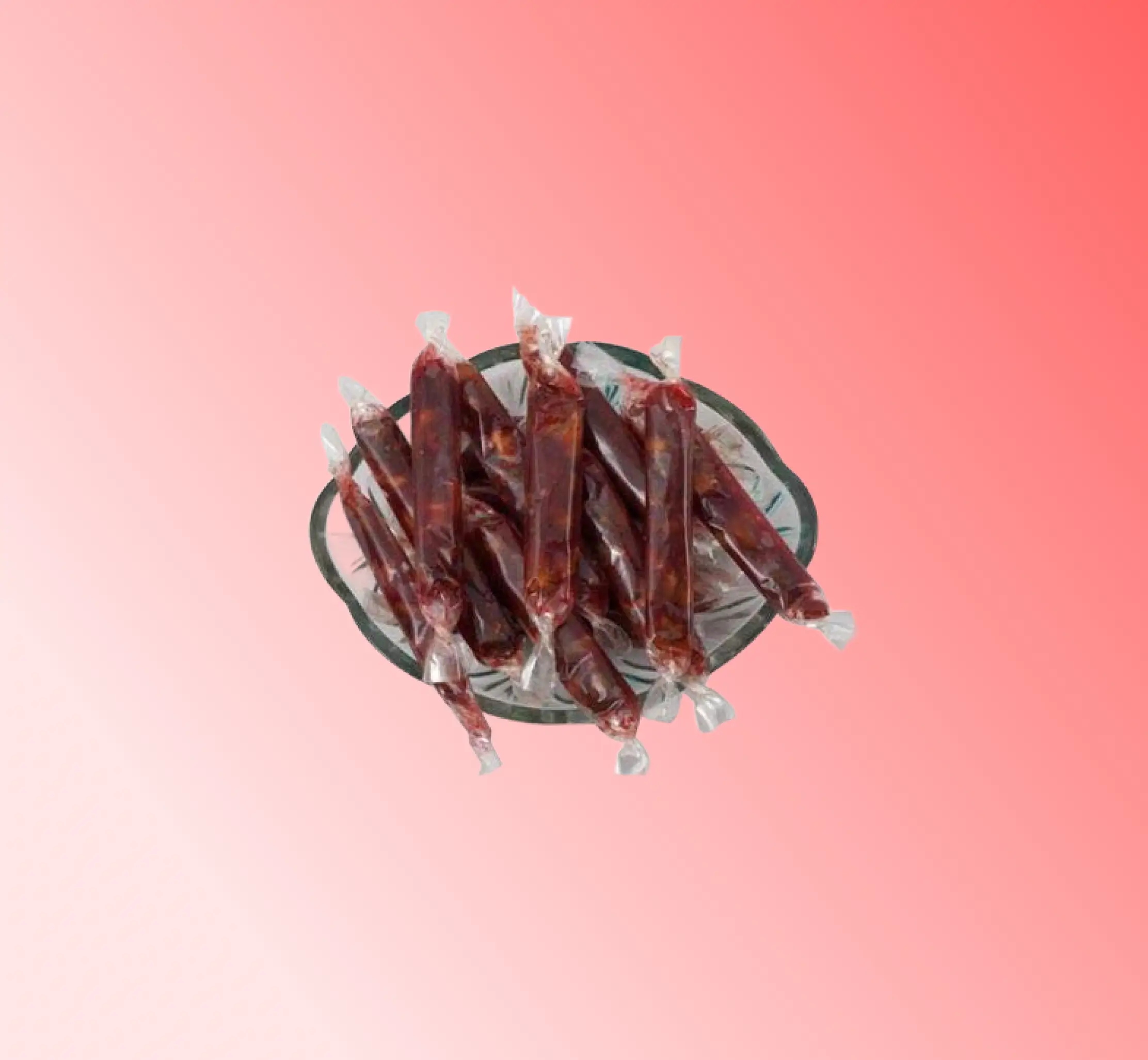 Sweet-sour traditional tamarind candy sticks in 4-piece pack