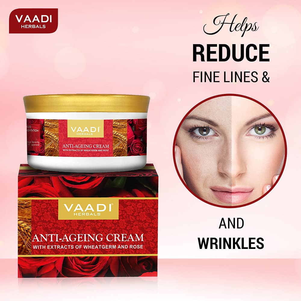 Vaadi Herbals Anti Ageing Cream, 150g (Pack of 3) – view 4