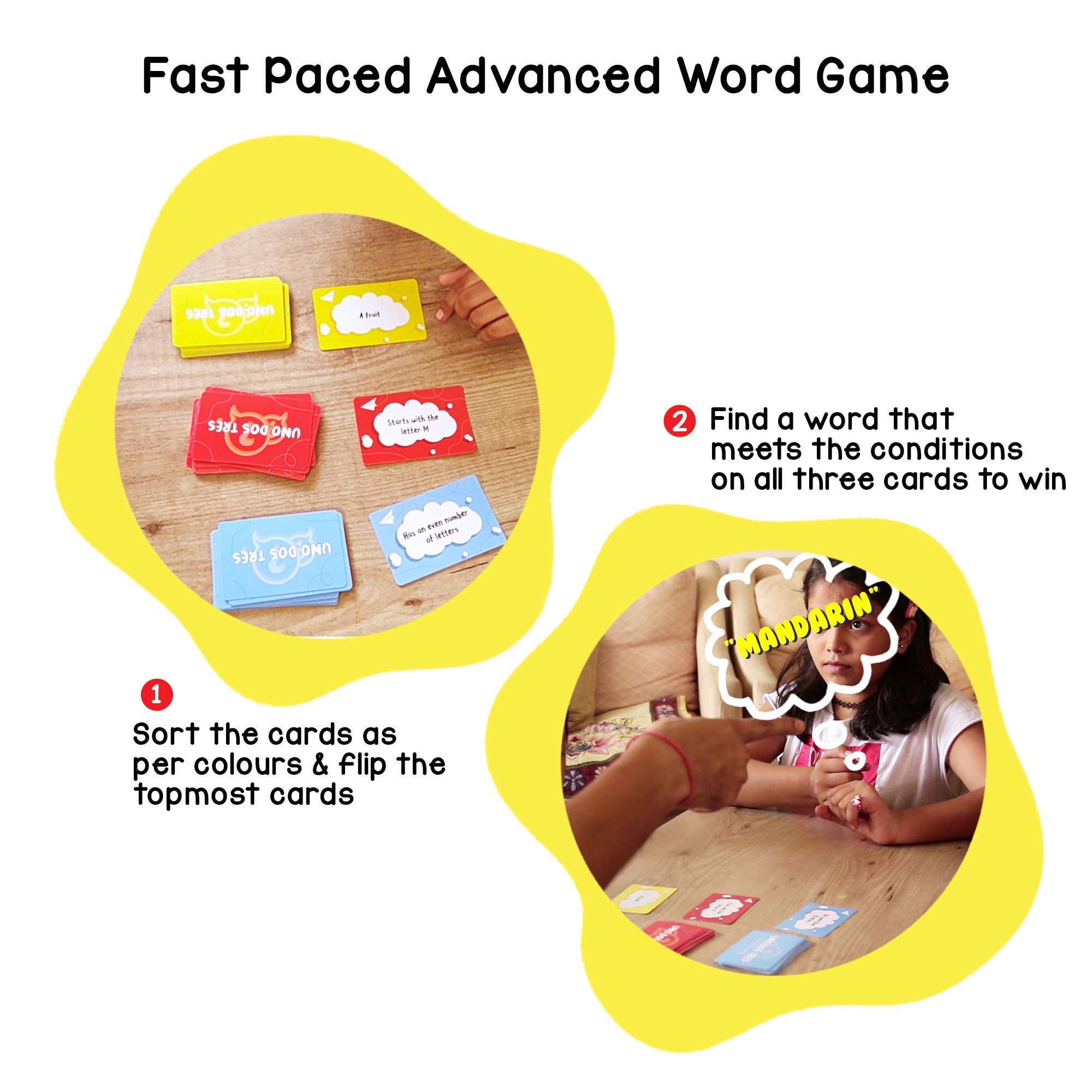 Toiing Uno Dos Tres - Quizzing Card Game for Kids & Families – view 3