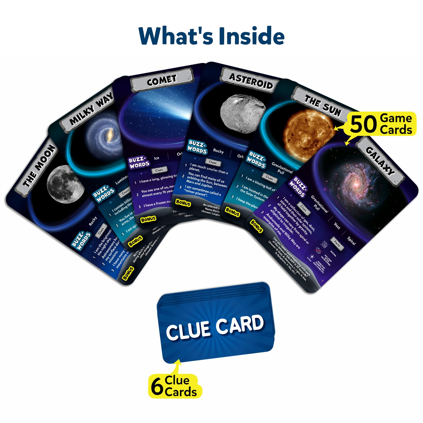 Skillmatics Card Game - Guess in 10 NASA Space, Perfect for Boys, Girls, Kids & Families Who Love Educational Toys, Gifts for Ages 8, 9, 10 and Up – view 2