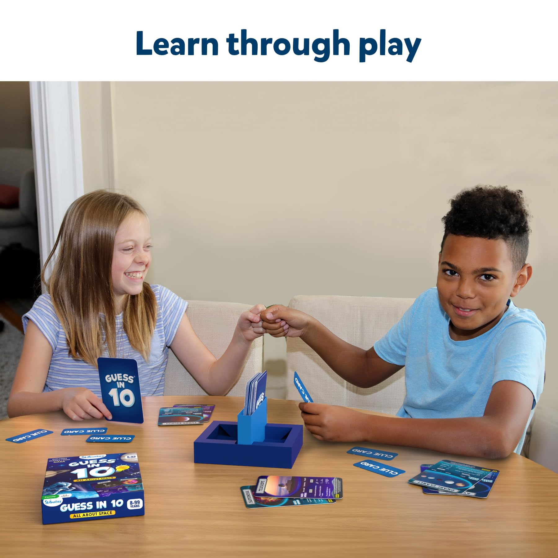 Skillmatics Card Game - Guess in 10 NASA Space, Perfect for Boys, Girls, Kids & Families Who Love Educational Toys, Gifts for Ages 8, 9, 10 and Up – view 4