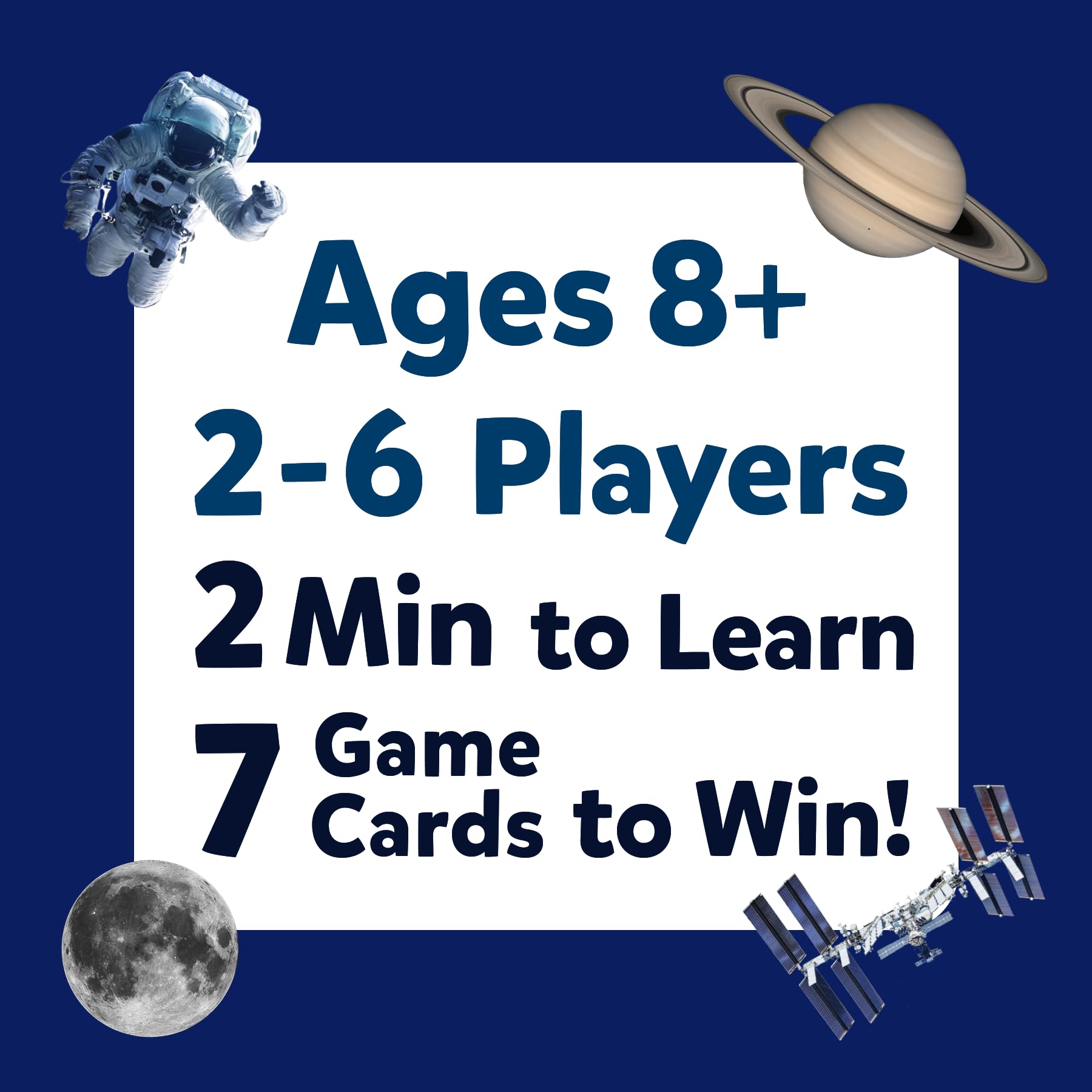 Skillmatics Card Game - Guess in 10 NASA Space, Perfect for Boys, Girls, Kids & Families Who Love Educational Toys, Gifts for Ages 8, 9, 10 and Up – view 6
