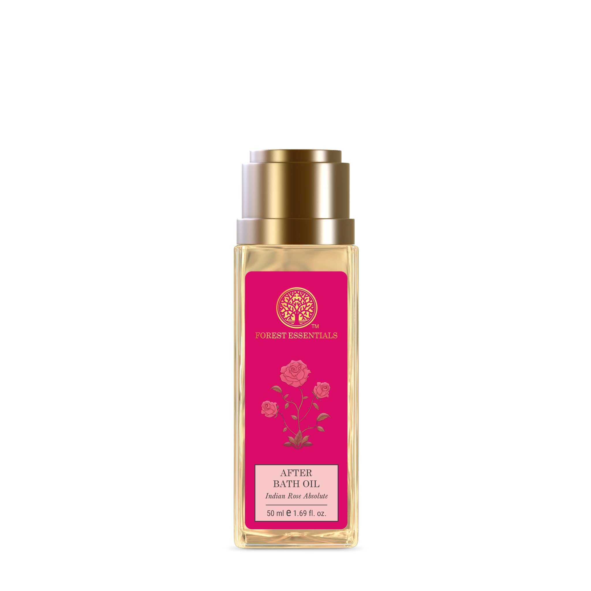 Forest Essentials Indian Rose after shower oil for soft skin