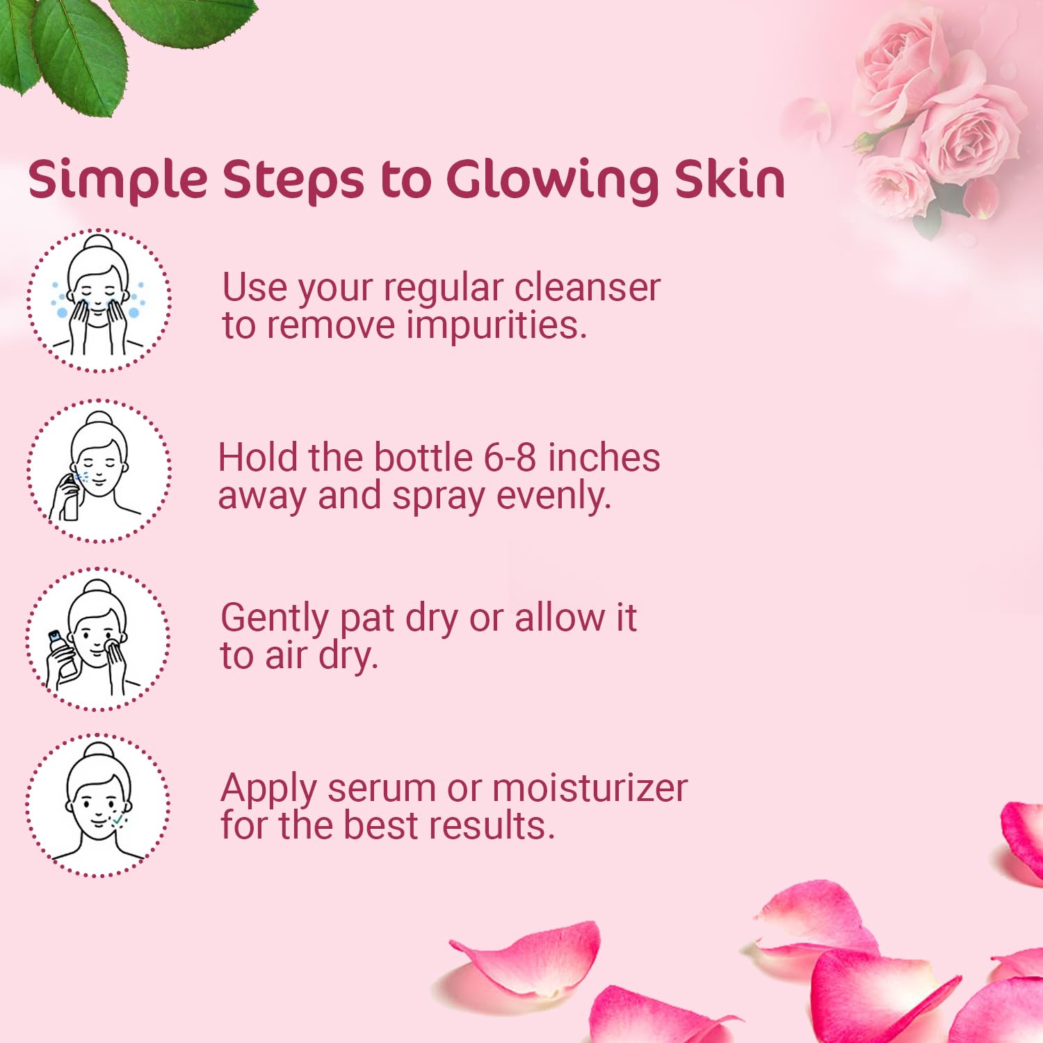 Organic Netra Rose Water with Vitamin C – view 5