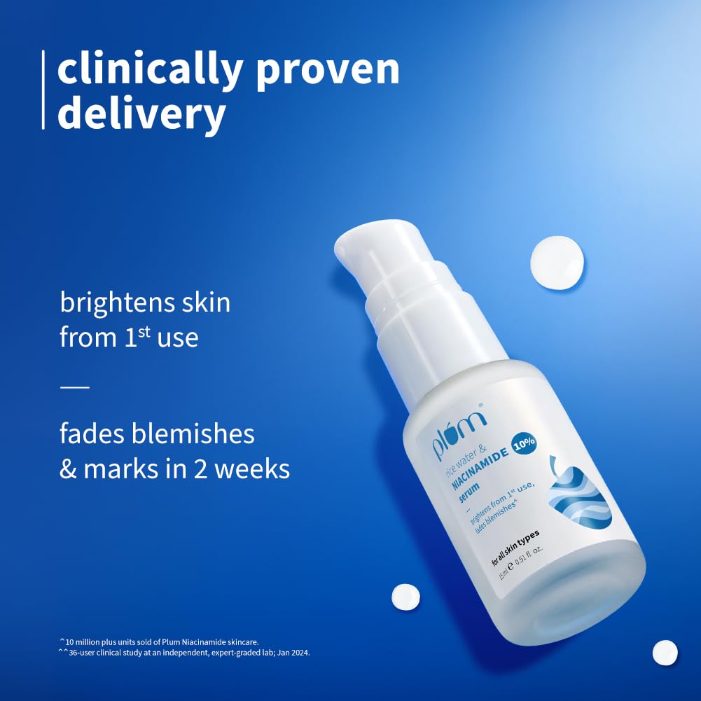 Plum 10% Niacinamide Serum with Rice Water – view 3