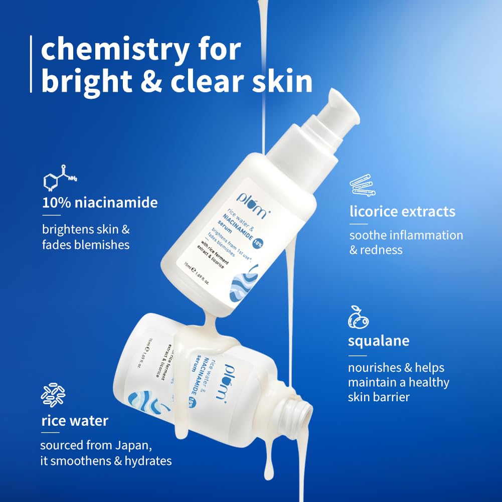Plum 10% Niacinamide Serum with Rice Water – view 4