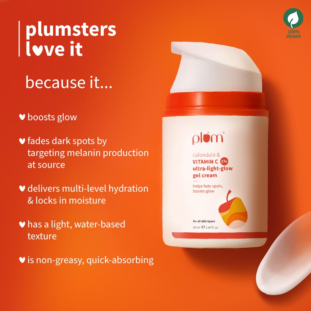 Plum 1% Vitamin C Ultra-Light-Glow Gel Cream with Calendula – view 3