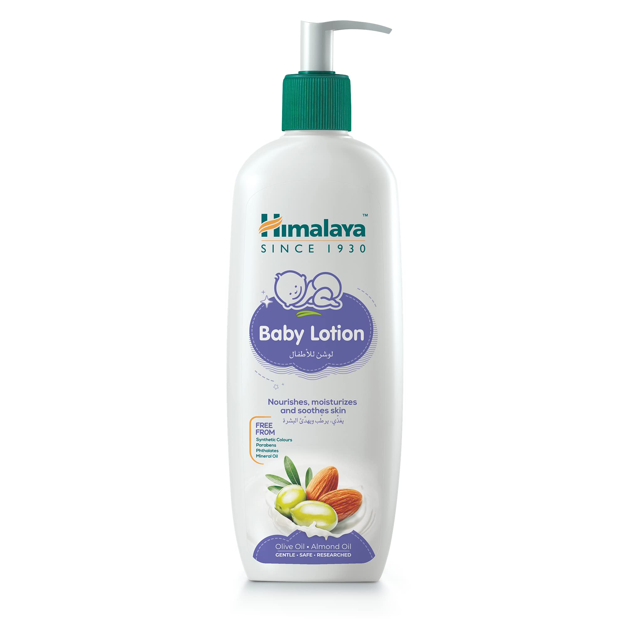 Himalaya Baby Body Lotion, For All Skin Types (400 ml)