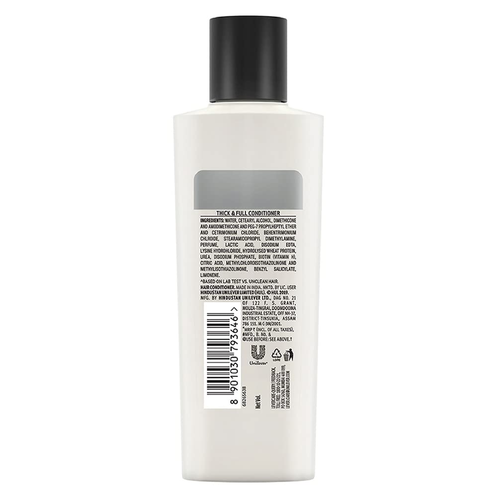 TRESemme Thick & Full Conditioner 80 ml, with Biotin and Wheat Protein for visibly thicker and fuller hair – view 2