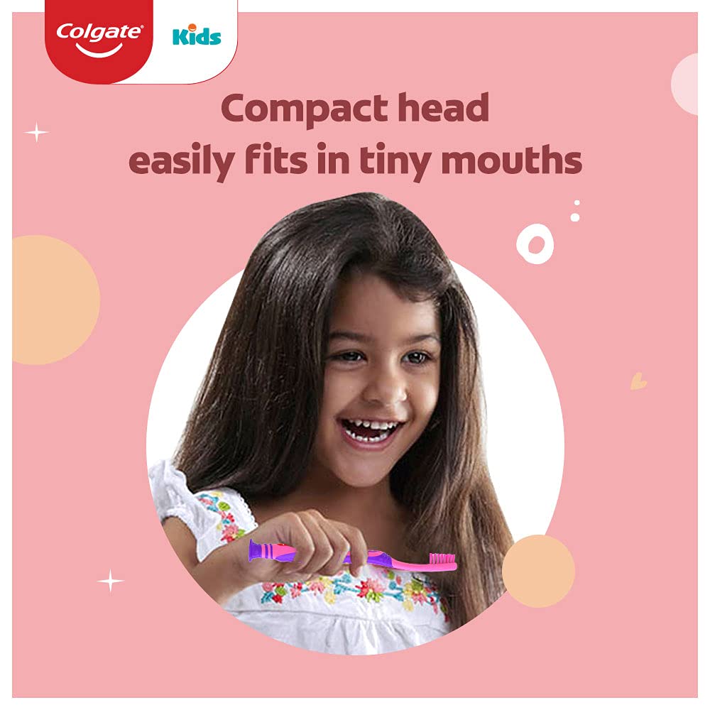 Colgate Kids Barbie Manual Toothbrush,Multicolor,1 Piece – view 4