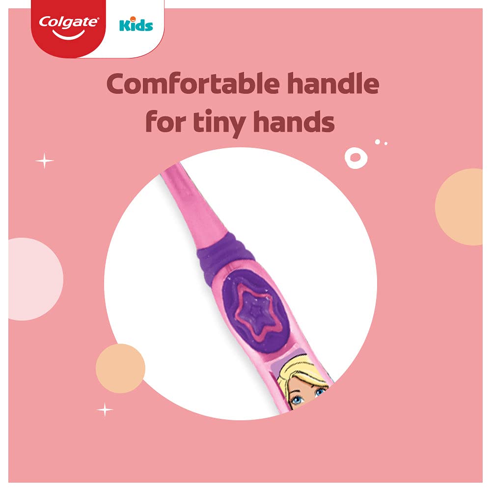 Colgate Kids Barbie Manual Toothbrush,Multicolor,1 Piece – view 7
