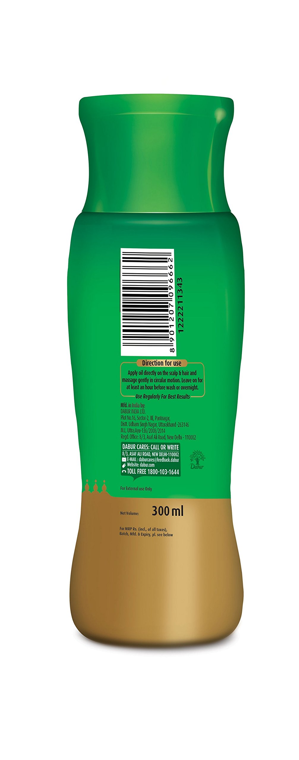 Dabur Vatika Enriched Coconut Hair Oil For Hair Fall Control, 300 Ml – view 3
