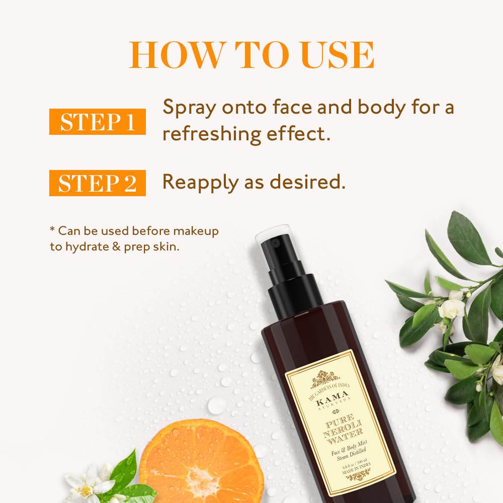 Kama Ayurveda Pure Neroli Water - 200 ml – view 4