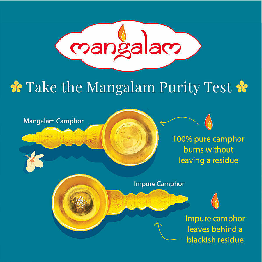 Mangalam Pure Camphor Capsules - Leaves No Residue 100 g – view 4