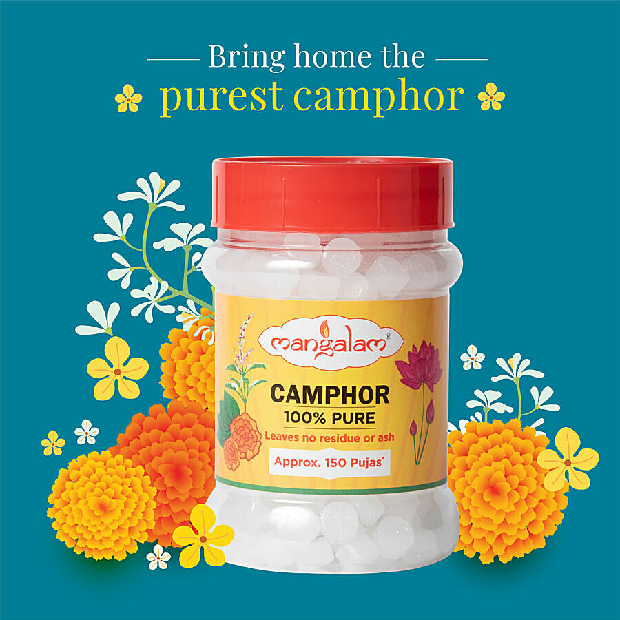 Mangalam Pure Camphor Capsules - Leaves No Residue 100 g – view 5